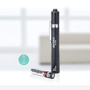 Nextorch Medical LED Pen Light, Penlight with Pupil Gauge for Doctors and Nurses, Portable Diagnostic Pen Torch Light with Pocket Clip, AAA Battery Included