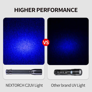 NEXTORCH C2UV 2AA UV Light LED Flashlight