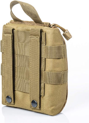 RECON GS2 Tactical MOLLE IFAK (Individual First Aid Kit) Speed Pouch  Now includes 1 x FREE pair of emergency shears