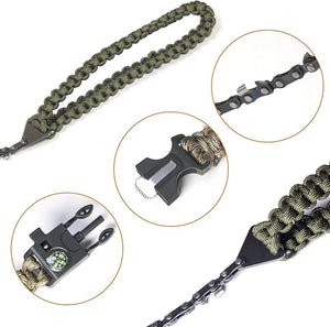 RECON GS2S Tactical Compact Para Cord Hand Chain Saw