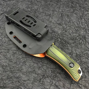 RECON GS2U Fixed Blade EDC Hunting EDC Knife with Kydex Tactical Sheath