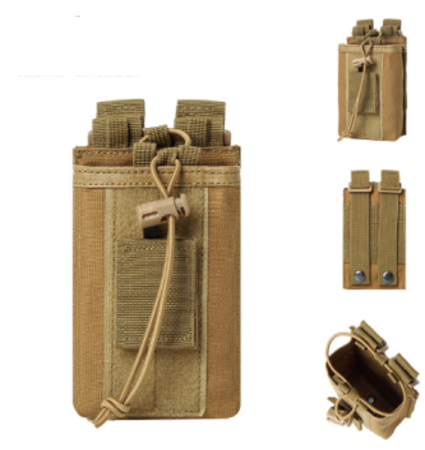 Molle clearance radio holster