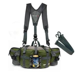 Recon GS2U M344 Outdoor Pursuits Military Style Waist Belt Gear Bag with Y Harness