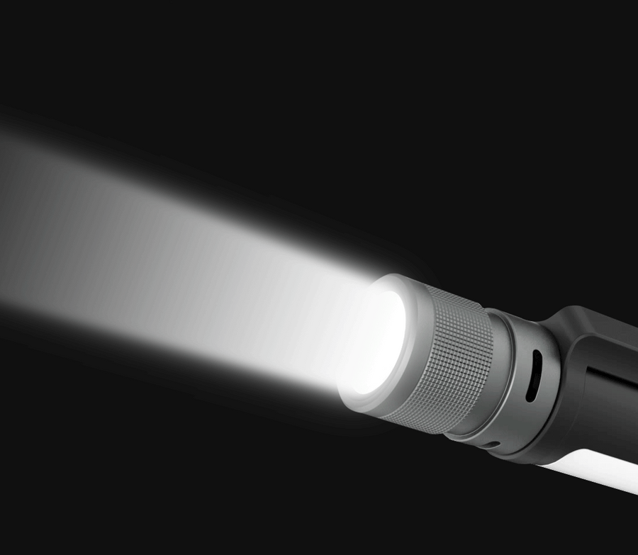 Recon GS2U NexTool  Thunder 6-1 Rechargeable 1000 Lumens Led Flashlight with Alarm