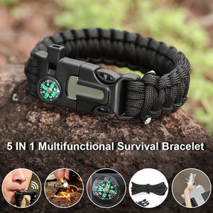 RECON GS2S Para Cord Ultimate Survival Bracelet