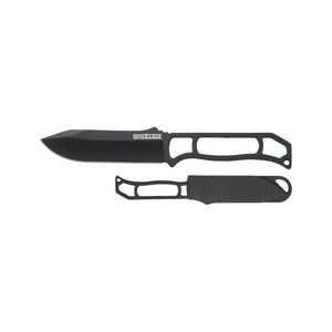 KA-BAR BK23BP Becker Skeleton Neck Knife Fixed 3.25" Clip Point Blade, Steel Handles, Plastic Sheath-Kit Bag Perth 