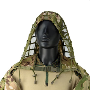 Recon M22 Vector Hood  Base Tactical Sniper Ghillie Top Multi - Cam