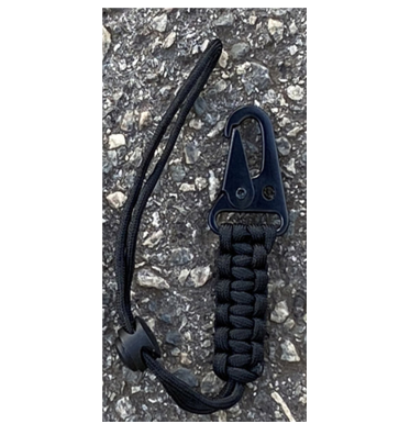 RECON 5 Knot Para Cord With Matt Black Buckle Accessory Holder -Kit Bag Perth