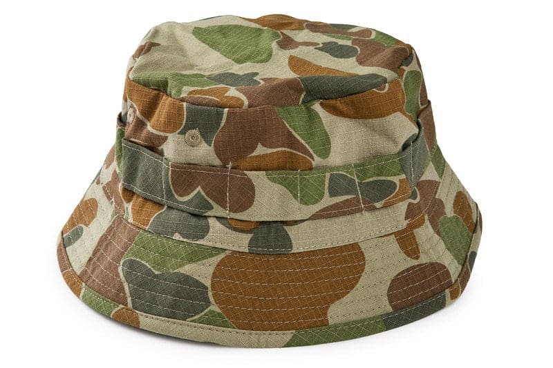 Recon Mil Spec Short Brim Camo Bush Hats - kit bag Perth 