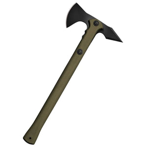 Genuine New Cold Steel Trench Hawk Axe | 19" Overall, 1055 Carbon Steel, Green Polypropylene Handle, CS90PTH - Kit Bag Perth