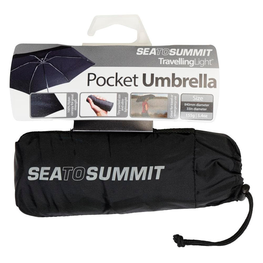 Compact Pocket Umbrella Black