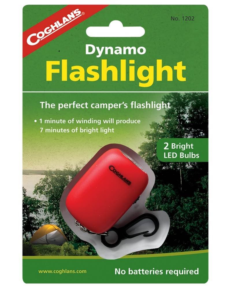 Coghlans Survival Dynamo Wind-up Torch LED / Flashlight