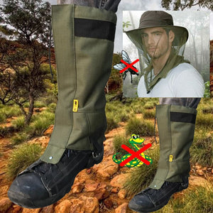 Snake gaiter and fly net combo - kit bag Perth 