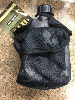 Army Canteen 1 qrt & cover/pouch, Auscam, Multi Cam, Black Multi Cam