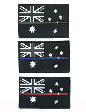 RECON Thin Line Australian Service Flag Patches, RECON Thin Line Australian Service Flag Patches
