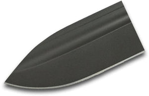 KA-BAR 3066 Mark 98 Flipper Knife 3.5" Black Spear Point Blade, Black/Brown G10 Handles