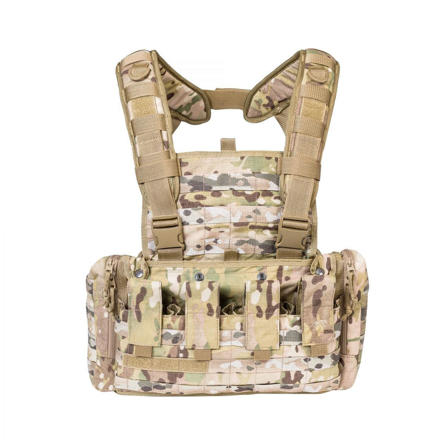 NEW TASMANIAN TIGER CHEST RIG MKII HARNESS WITH SIDE POCKETS MULTICAM
