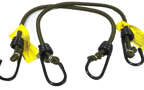 Olive Military Ocky Bungee Straps Pack of 2 - Kit Bag Perth