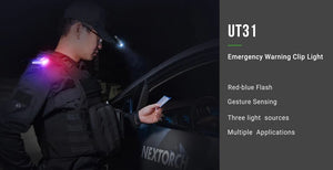 Nextorch  U series compact multi function UT31 Emergency Safety/Warning Clip Light