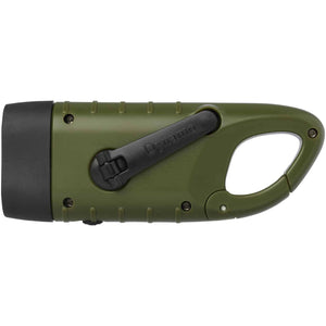 RECON GS2 ABS  Recycled Plastic LED Flashlight solar & Hand crank Powered