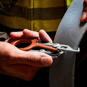RECON GS2U Reaper x Emergency Response Shears 6 in 1 Multifunctional with Lock Holster