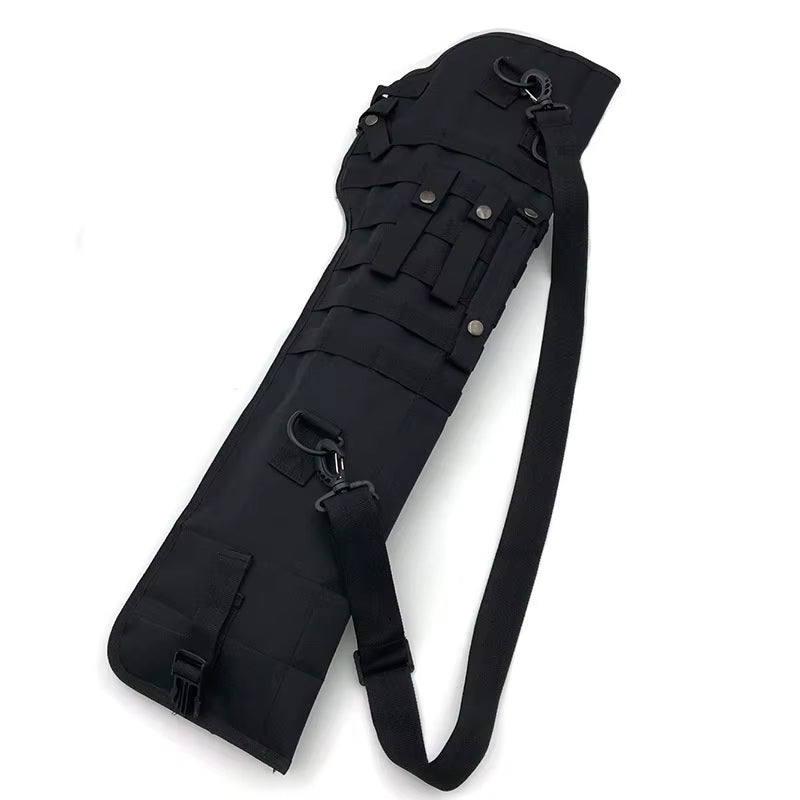 RECON GS2 Tactical MOLLE Back /Pack Mounted Rifle / Shotgun Scabbard Cover