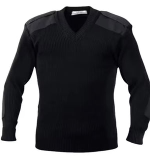 RECON GS2 Retro Vintage V Collar Army Jumpers