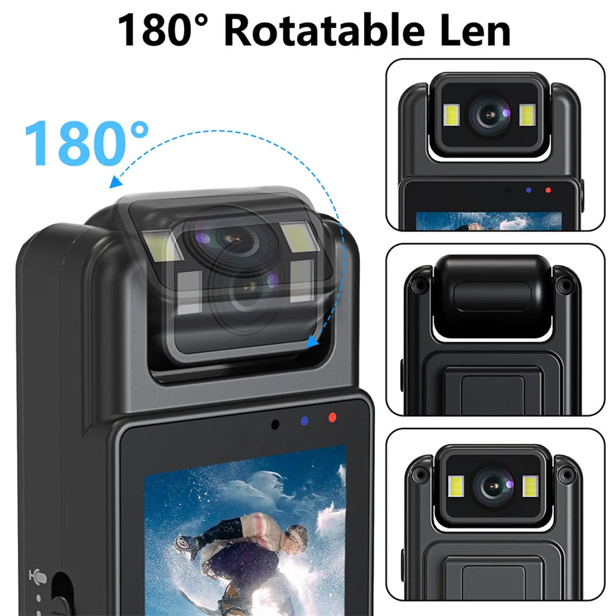 RECON GS2 L12 Genuine HD Mini Camera with Night Vision, Photo, Video & Motion Detection Features
