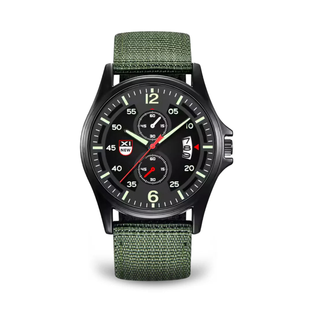 RECON GS2 Military pat Quartz Watch fabric strap
