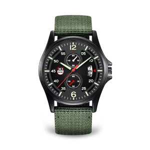 RECON GS2 Military pat Quartz Watch fabric strap