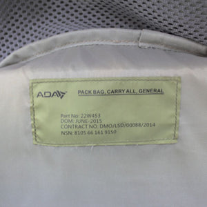 Genuine Australian Army ADA Military Surplus Carry all 60L