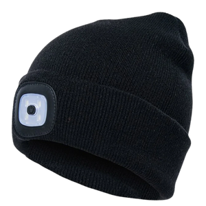 LED flashlight Rechargeable Beanie