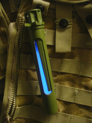 RECON Olive Military Light Stick Holder & Map Reader
