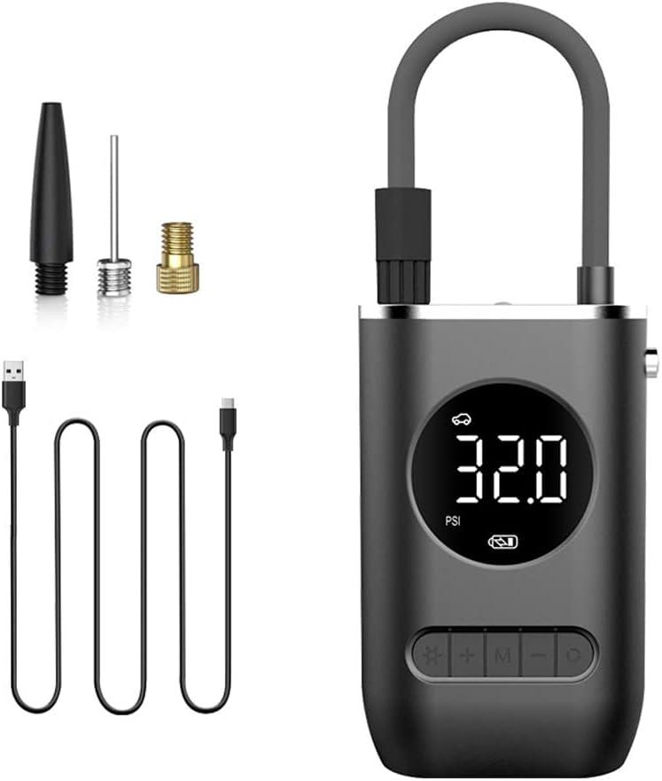 RECON GS2 TravelMate Mini Rechargeable Hand Size Portable Air Pump Cars, Bikes, Motorcycles plus