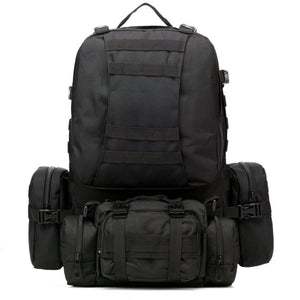 RECON GS2 MOLLE 600D Tactical  R72  3-day Assault Pack with 3 x Detachable Pouches