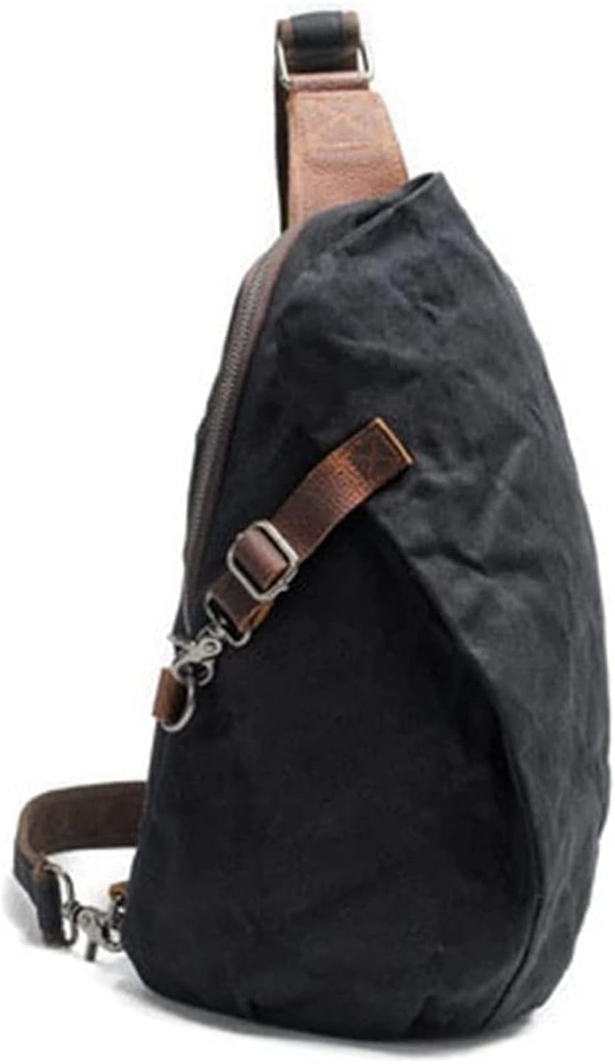 RECON GS2 Retro Waxed Canvas & Leather Cross Body 12L Backpack