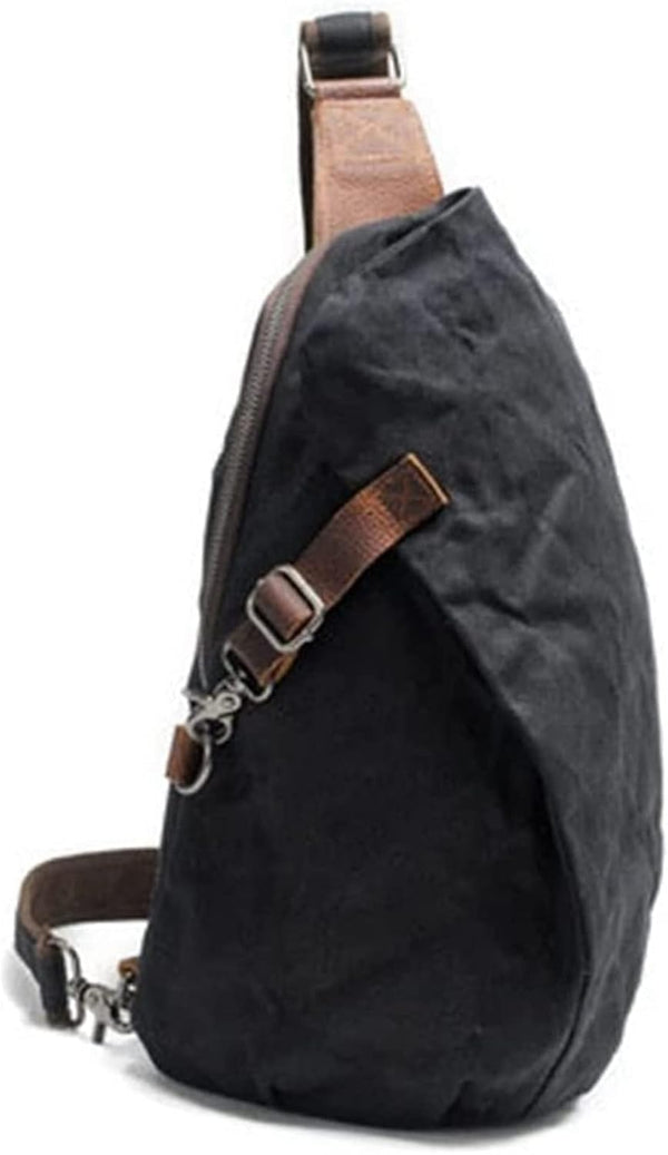 RECON GS2 Retro Waxed Canvas & Leather Cross Body 12L Backpack - Kit Bag