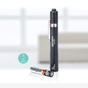 Nextorch Dr.K3S Medical LED Pen Light, Penlight with Pupil Gauge for Doctors and Nurses, Portable Diagnostic Pen Torch Light with Pocket Clip, AAA Battery Included