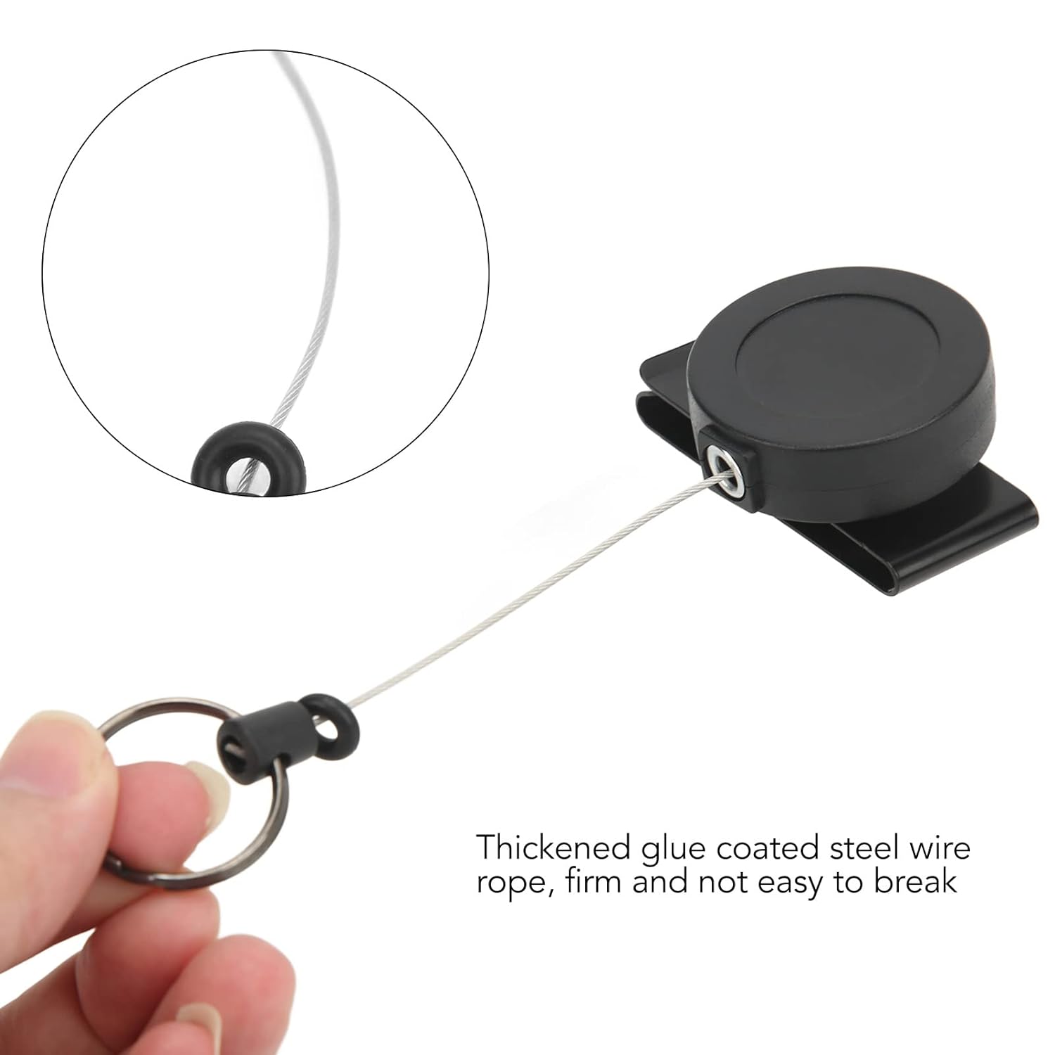 RECON GS2S Retractable 10 Key Tool Reel Holder Steel wire 360 degree ...