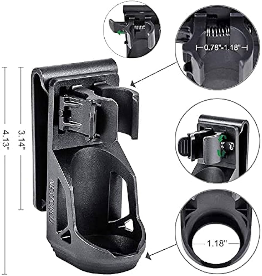 Nextorch V5 Torch Holster 360 Rotatable