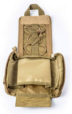 RECON GS2 Tactical MOLLE IFAK (Individual First Aid Kit) Speed Pouch  Now includes 1 x FREE pair of emergency shears