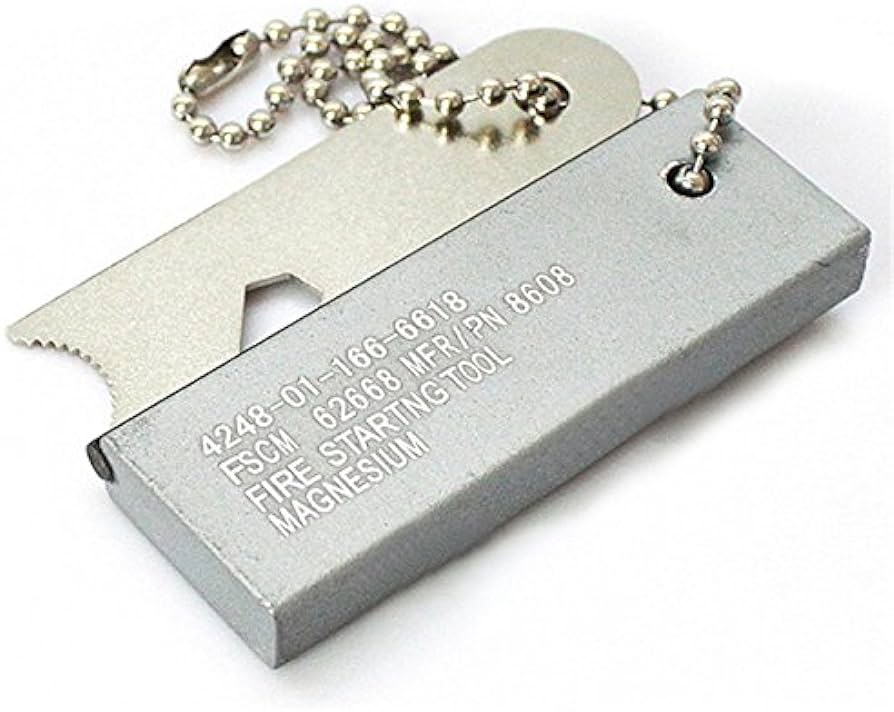 USAF Survival kit Magnesium Fire Starter Flint