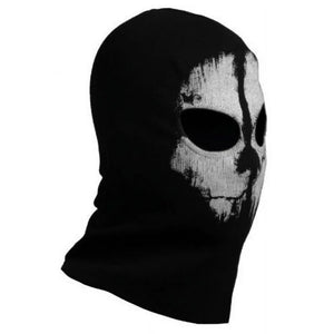 RECON Cotton Stretch Ghost Skull Balaclava