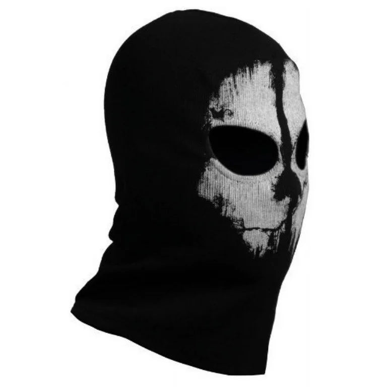 RECON Cotton Stretch Ghost Skull Balaclava