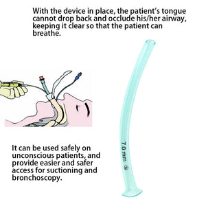 RECON GS2S  Latex Free disposable nasopharyngeal airway with Lubricating Jelly 7.0 mm