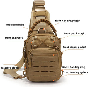 RECON GS2U GS3 Tactical Crossbody Sling Pack