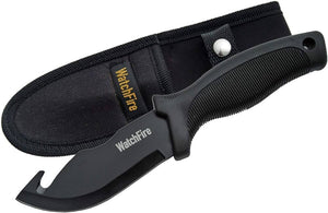 WatchFire Gut hook Skinning Knife,Black