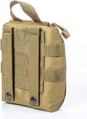 RECON GS2 Tactical MOLLE IFAK (Individual First Aid Kit) Speed Pouch  Now includes 1 x FREE pair of emergency scissors