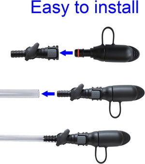 RECON GS2 Hydration Bite Valve push in with on/off switch