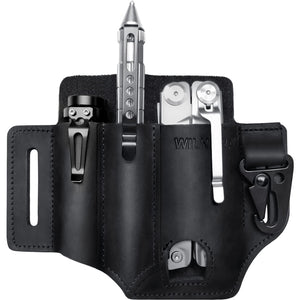 RECON GS2 EDC Leather Tool, Multi Function Utility Holster